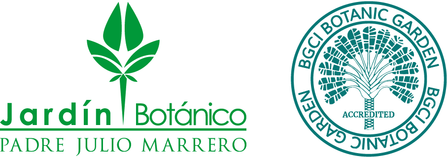 Logotipo-Jardín Botánico Padre Julio Marrero Acreditado-móvil