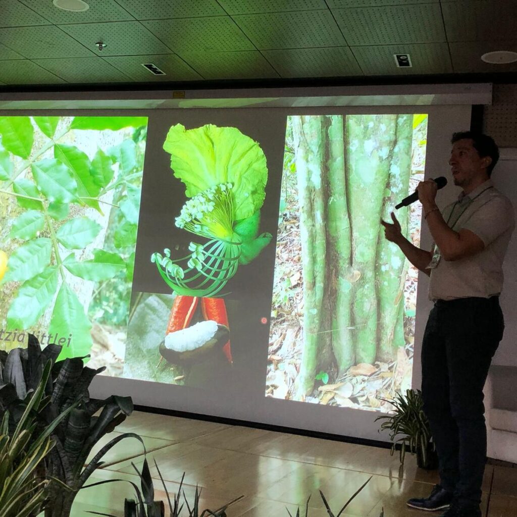 Intervención del MSc. Francisco Sánchez en el Taller de Protocolos de Propagación de Árboles Amenazados.
